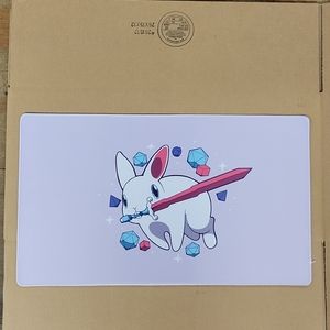 Computer gaming mouse pad